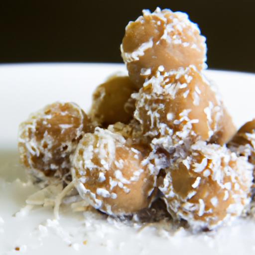 Delightful Raw Cashew & Coconut Truffles: A Healthy Indulgence