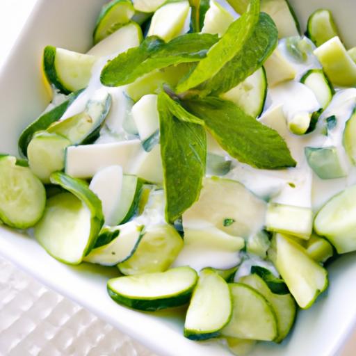 Refreshing ⁤Cucumber Mint Yogurt ‍Salad: A Healthy Delight