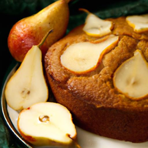 Pear & Ginger Cake: A Deliciously Spiced Autumn Treat