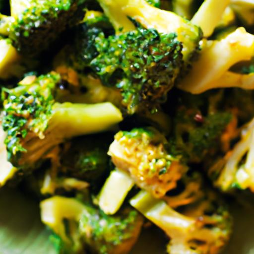 zesty Roasted Broccoli with Olive Oil and lemon Brightness