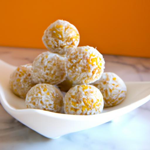 Energize Your Day with Mini Coconut Apricot Protein Balls