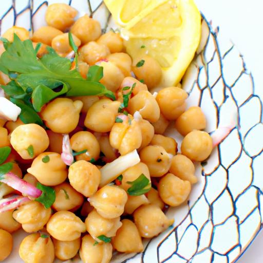 Zesty Chickpea Salad: Lemon & Parsley Freshness unleashed