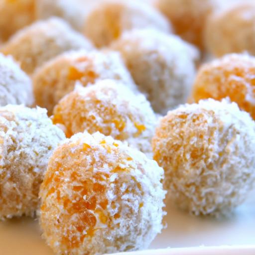 Bite-Sized Bliss: How to Make Mini Apricot Coconut Balls