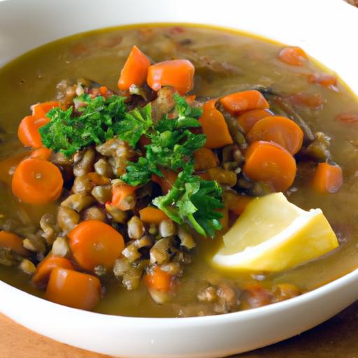 Hearty Lentil⁣ Soup:‌ Carrots and Celery Flavor Fusion