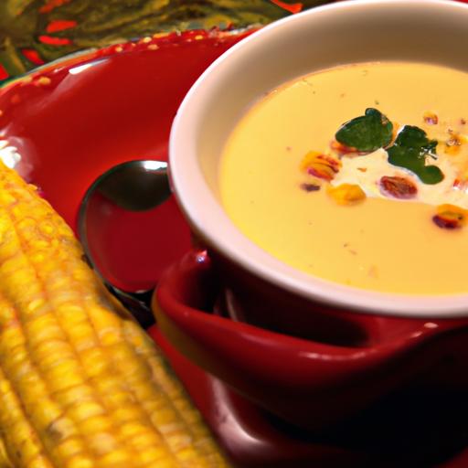 Golden Spice: The Ultimate Sweetcorn & Red Pepper Soup