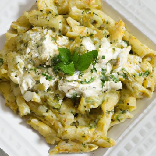 Savory Chicken and Pesto Pasta Bake: A Flavorful Feast
