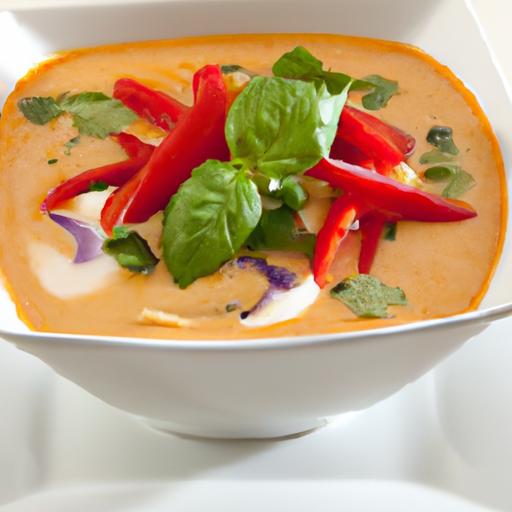 Warm Up with Flavor: Thai ⁢Red Curry Vegetable Soup Recipe