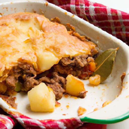 Hearty Ground Beef and Potato Casserole: Comfort in a Dish