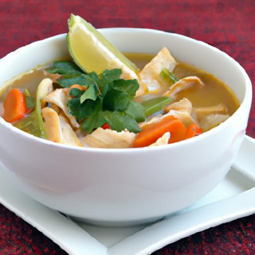 Healing Bowls: Chicken Noodle Soup with Fresh Herb Magic