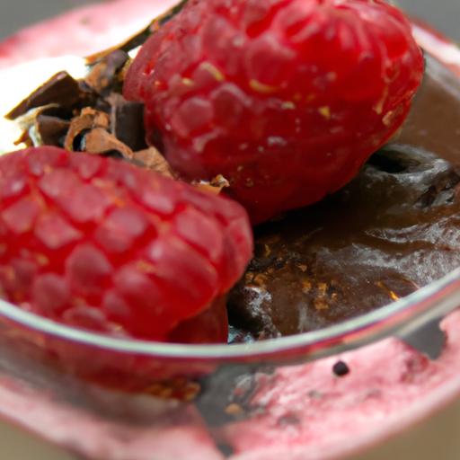 Decadent Chilled Chocolate Raspberry Mousse: A Sweet Symphony