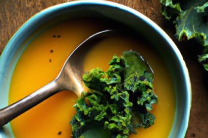 Nourish Your Soul: Sweet Potato & Kale Soup with Ginger