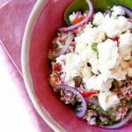 Fresh and Flavorful: Quinoa Salad with Creamy Feta Twist