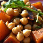 Harvest Harmony: Roasted Pumpkin & Chickpea Salad Delight