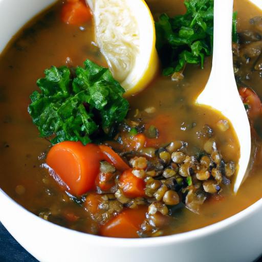 Hearty Lentil Soup: Carrots and Celery Flavor Fusion