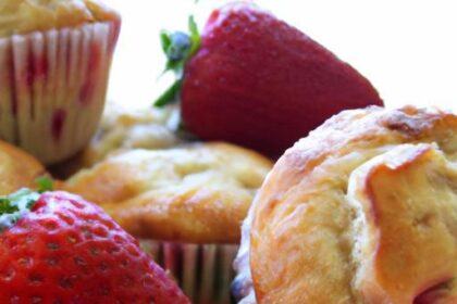 Berry Good for You: Wholesome Healthy Strawberry Muffins