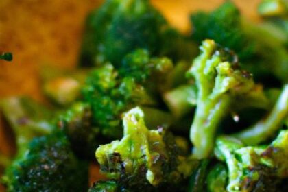 Zesty Roasted Broccoli with Olive Oil and Lemon Brightness