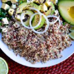 Zesty Quinoa & Avocado Salad with Refreshing Lime Dressing
