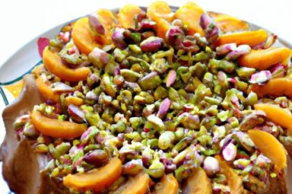 Delightful Apricot and Pistachio Cake: A Nutty Fruity Treat