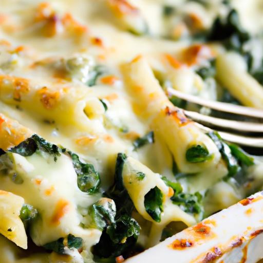 Creamy Spinach & Artichoke Pasta Bake: A Savory Delight