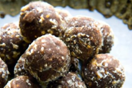 Power-Packed Raw Energy Balls with Almonds and Cocoa Boost