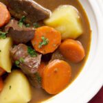 Hearty Beef and Potato Stew with Carrots: A Homey Classic