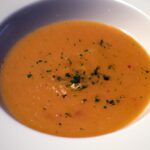 Savor the Flavors: Tomato & Zucchini Soup with Thyme
