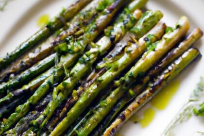 Zesty Grilled Asparagus with Lemon & Garlic: A Flavor Boost