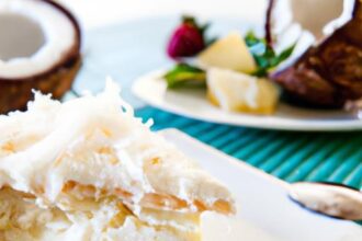 Creamy No-Bake Coconut Cheesecake: Delight in Every Slice