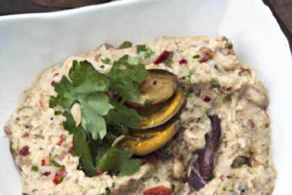 Smoky Bliss: The Art of Perfect Roasted Eggplant Dip