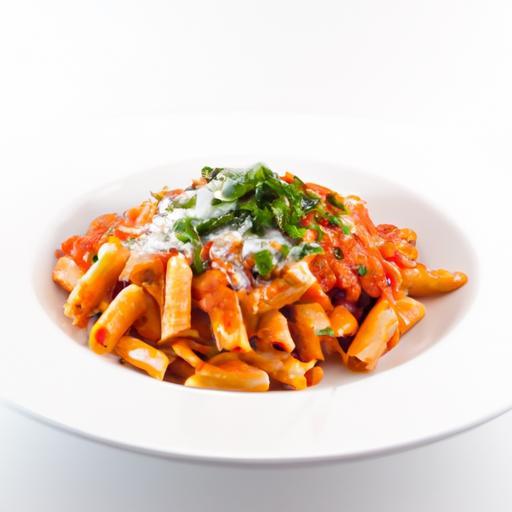 Penne Perfection: Crafting Vibrant Roasted Red Pepper Sauce