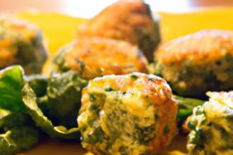 Cheesy Baked Spinach Balls: A Savory Twist on Greens
