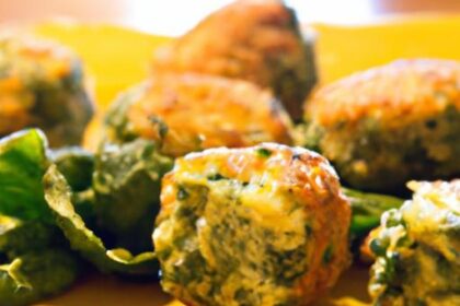 Cheesy Baked Spinach Balls: A Savory Twist on Greens
