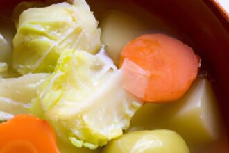 Hearty Cabbage Soup with Potatoes and Carrots: A Warm Classic
