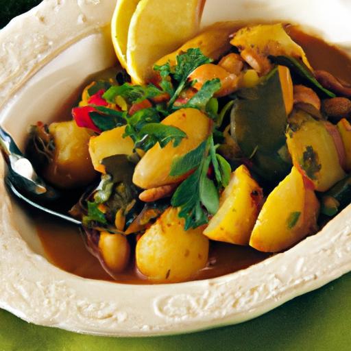 Hearty Artichoke & White Bean Stew: A Flavorful Delight