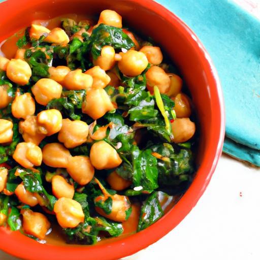 Hearty Spinach & Chickpea Stew: A Paprika-Packed Delight