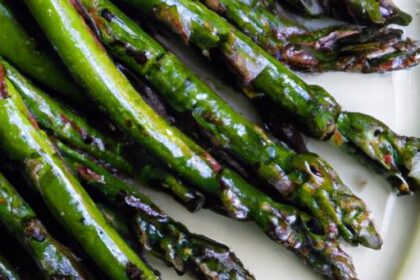 Zesty Grilled Asparagus: Lemon & Olive Oil Perfection