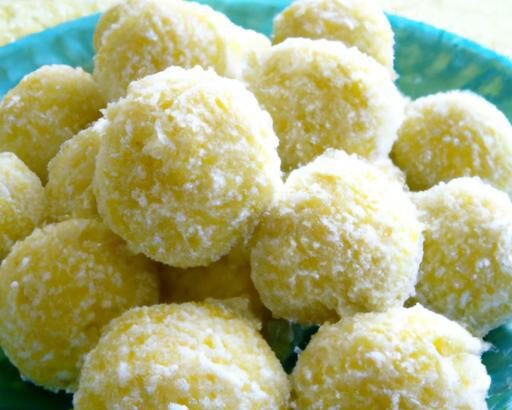 Zesty Vegan Lemon Coconut Balls: A Refreshing Plant-Based Treat