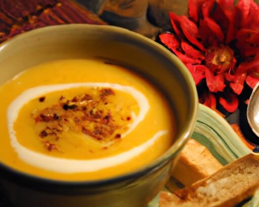 Cozy Butternut Squash Soup: A Cinnamon-Spiced Delight