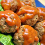 Tangy Glazed Mini Chicken & Turkey Meatballs Delight
