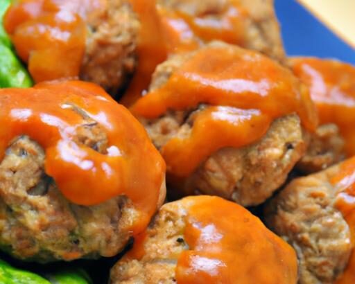 Tangy Glazed Mini Chicken & Turkey Meatballs Delight