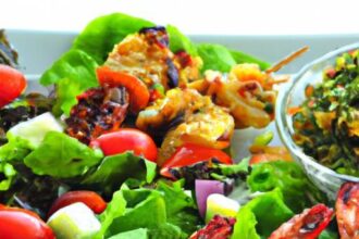 Savor Summer: Perfectly Grilled Shrimp & Veggie Skewers