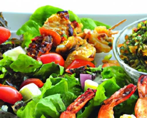Savor Summer: Perfectly Grilled Shrimp & Veggie Skewers