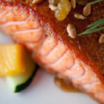 Sweet Meets Savory: Baked Salmon with Honey Mustard Glaze