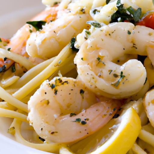 Zesty Lemon Garlic Shrimp Pasta: A Flavorful Seafood Twist