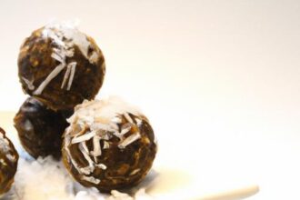 Energize Your Day with Coconut Chocolate Protein Bites