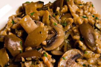 Savor the Comfort: Hearty Mushroom and Barley Stew Recipe