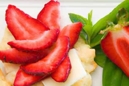 Fresh Strawberry & Basil Shortcake: A Flavorful Twist