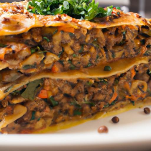 Hearty Lentil & Veggie Lasagna: A Wholesome Twist