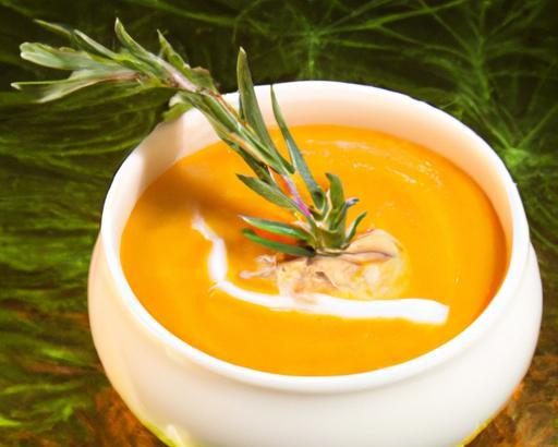 Velvety Pumpkin Soup with a Zesty Ginger Twist Recipe