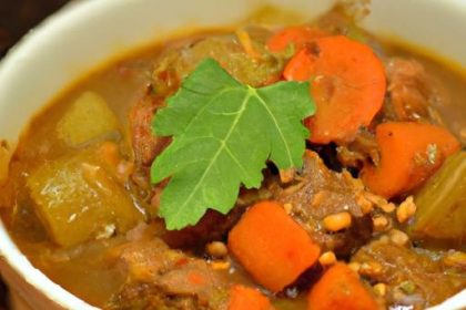 Hearty Spiced Beef Stew with Turmeric & Aromatic Cardamom